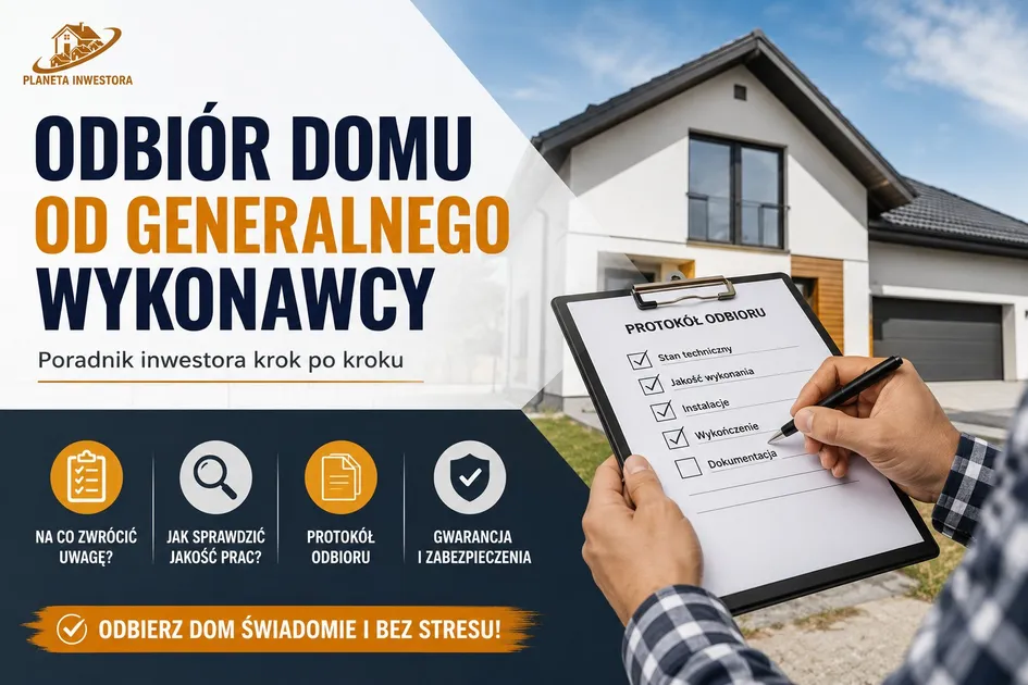 Odbiór domu od generalnego wykonawcy - krok po kroku: co sprawdzić, by uniknąć wad