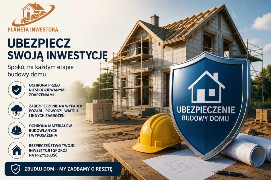 Ubezpieczenie budowy domu - jakie polisy są niezbędne i na co uważać